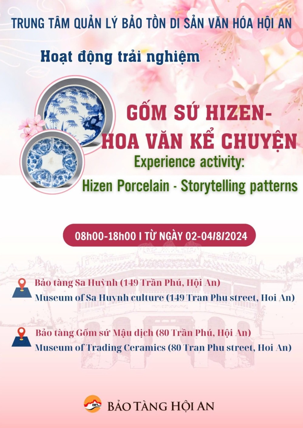 Hoạt động trải nghiệm “Gốm sứ Hizen - Hoa văn kể chuyện”